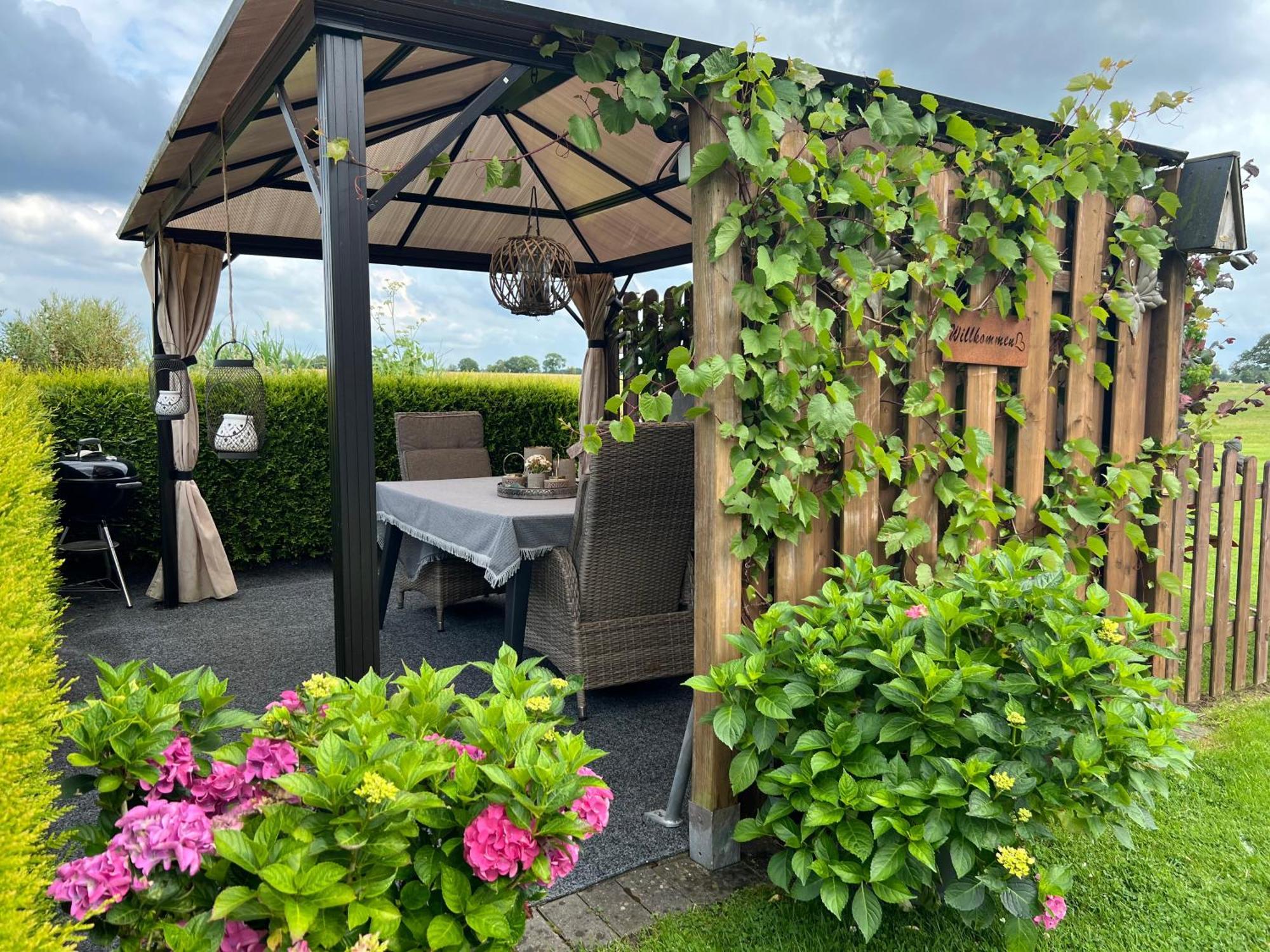 Ferienwohnung Haus Moorblick Mit Garten In Kanallage Wiesmoor Extérieur photo